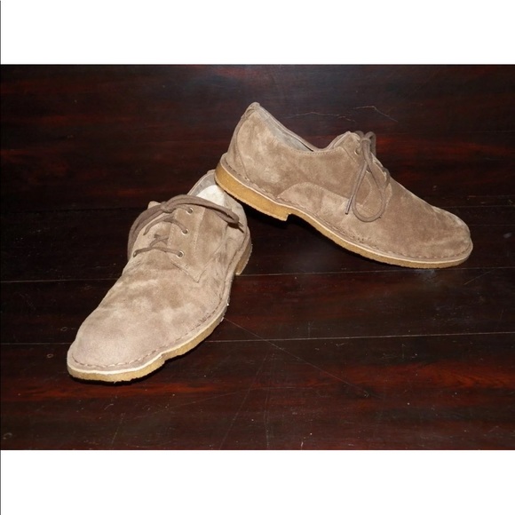 New Mens Ugg Chaucer Brown Suede Oxford 